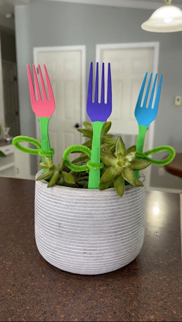 fork tulips