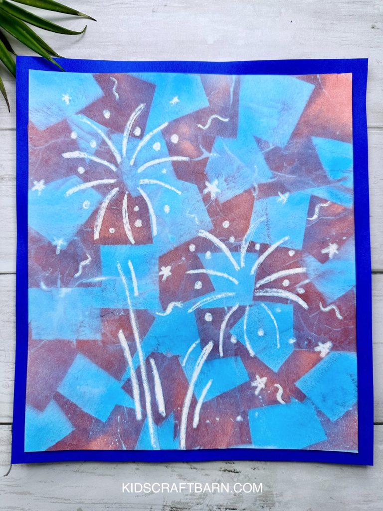 bleeding tissue paper fireworks