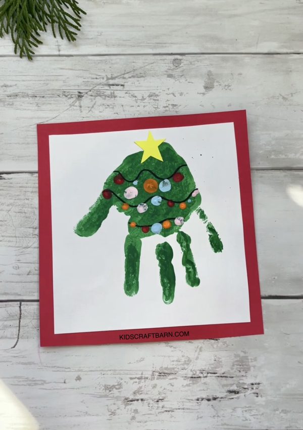 Handprint Christmas Tree