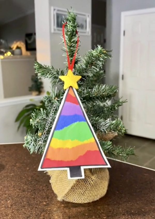 Scrap Paper Ornaments