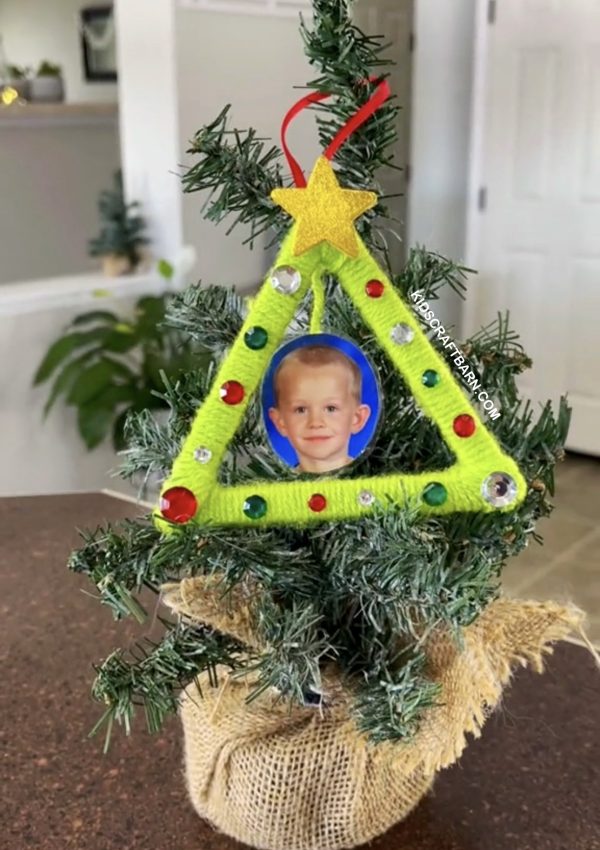 Yarn Wrapped Ornament