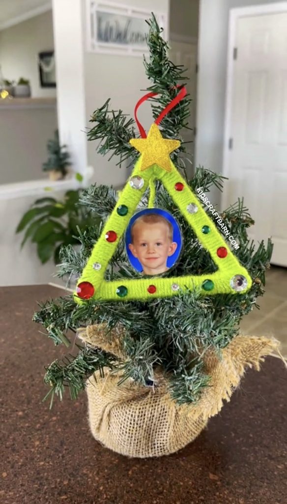 Yarn Wrapped Ornament