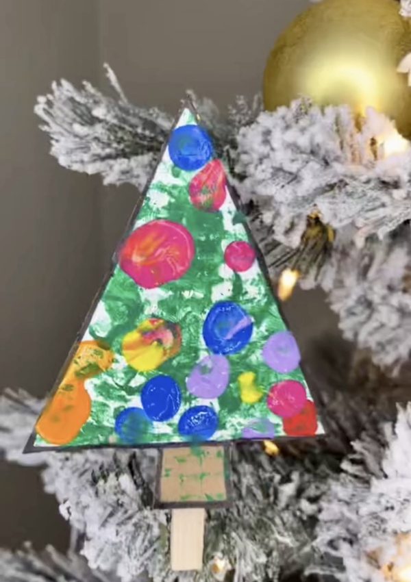 Fingerprint Tree Ornament