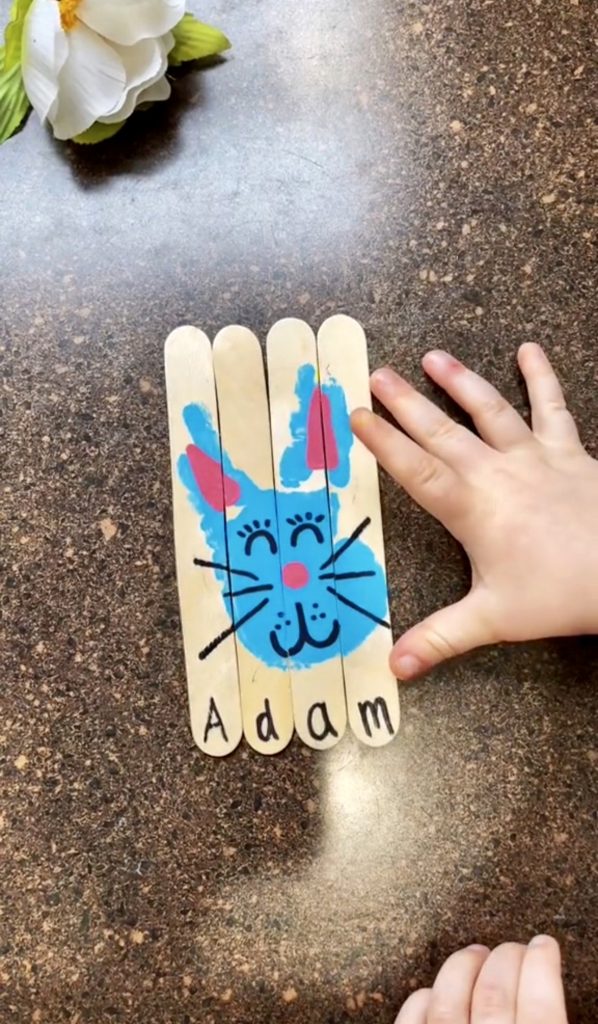 Easter Handprint Puzzle