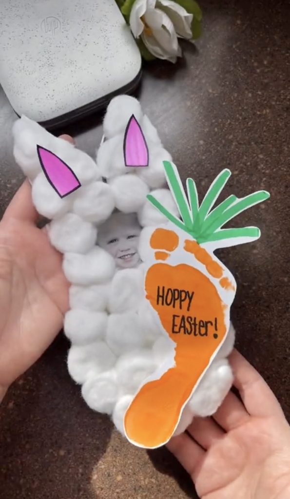 Cotton Ball Bunnies
